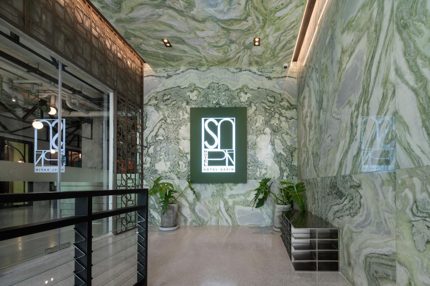 Hotel Sapin بانكوك المظهر الخارجي الصورة