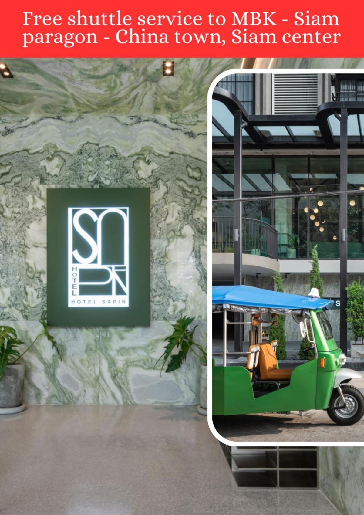 Hotel Sapin بانكوك المظهر الخارجي الصورة